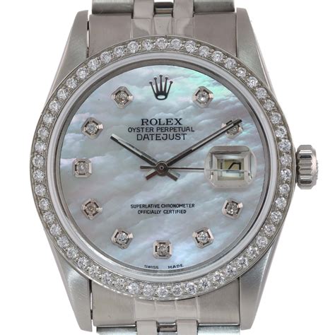 womens rolex 36mm|rolex 36mm diamond bezel.